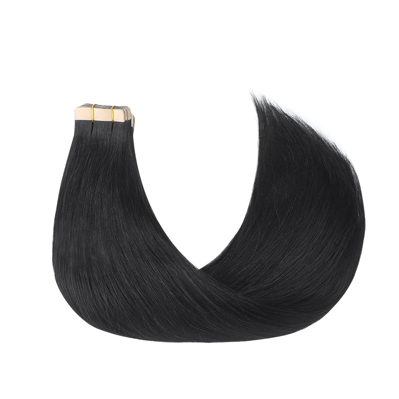 JET BLACK (1) TAPE IN