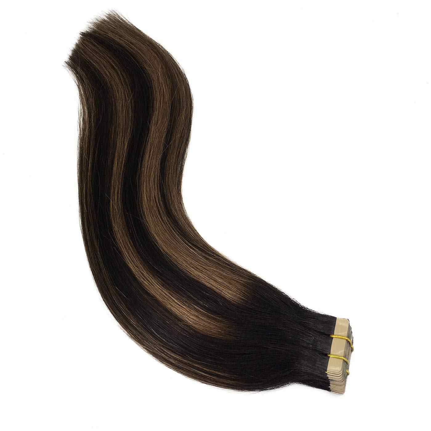 NATURAL BLACK BALAYAGE (1B/6/1B) TAPE IN