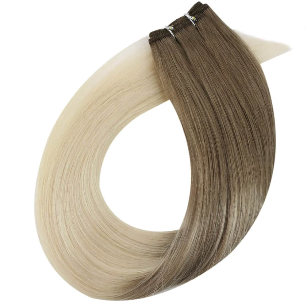 Virgin Bundles Sew In Human Hair Weft Highlight Hair Extensions (#BA8/60)