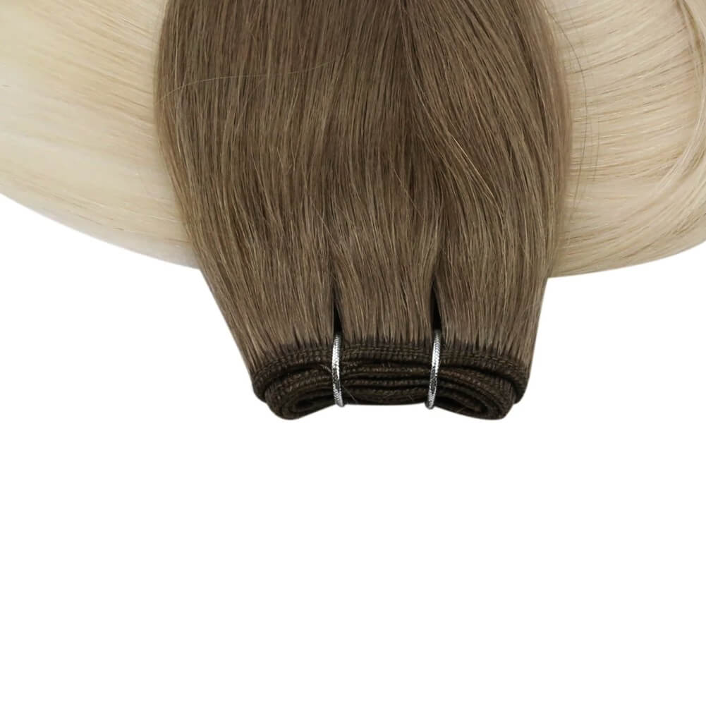 Virgin Bundles Sew In Human Hair Weft Highlight Hair Extensions (#BA8/60)