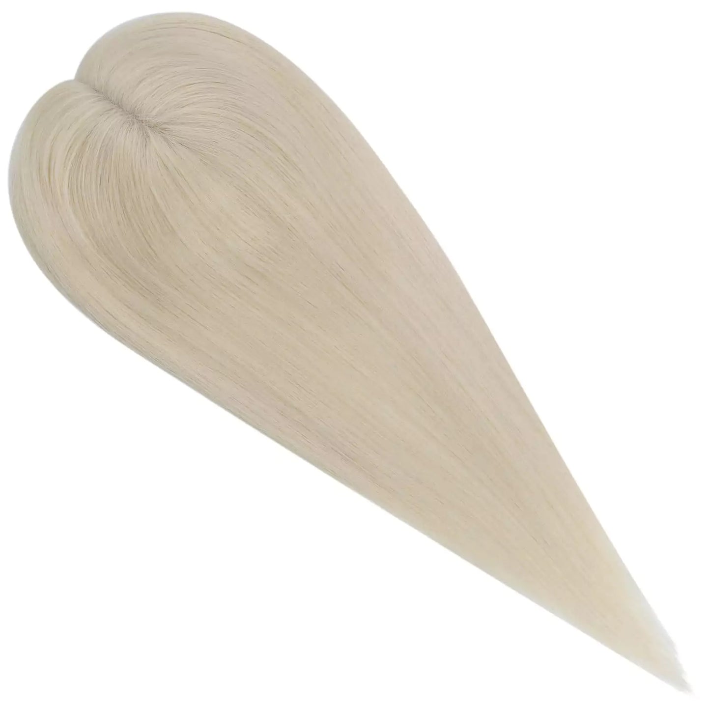 Virgin Hair Topper 6*7 inch Base Size Blonde Hair Topper #60