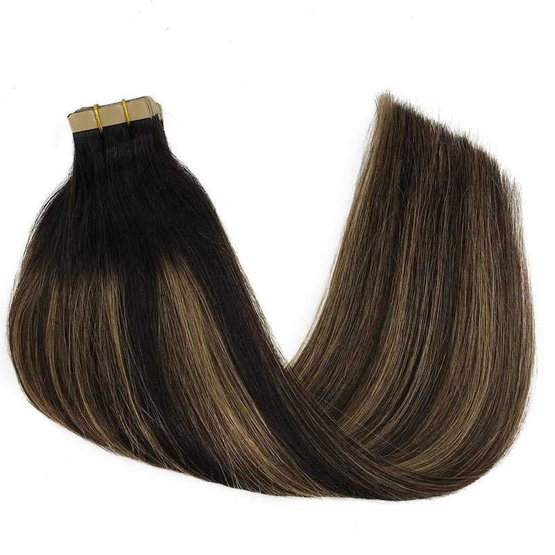 NATURAL BLACK BALAYAGE (1B/6/1B) TAPE IN