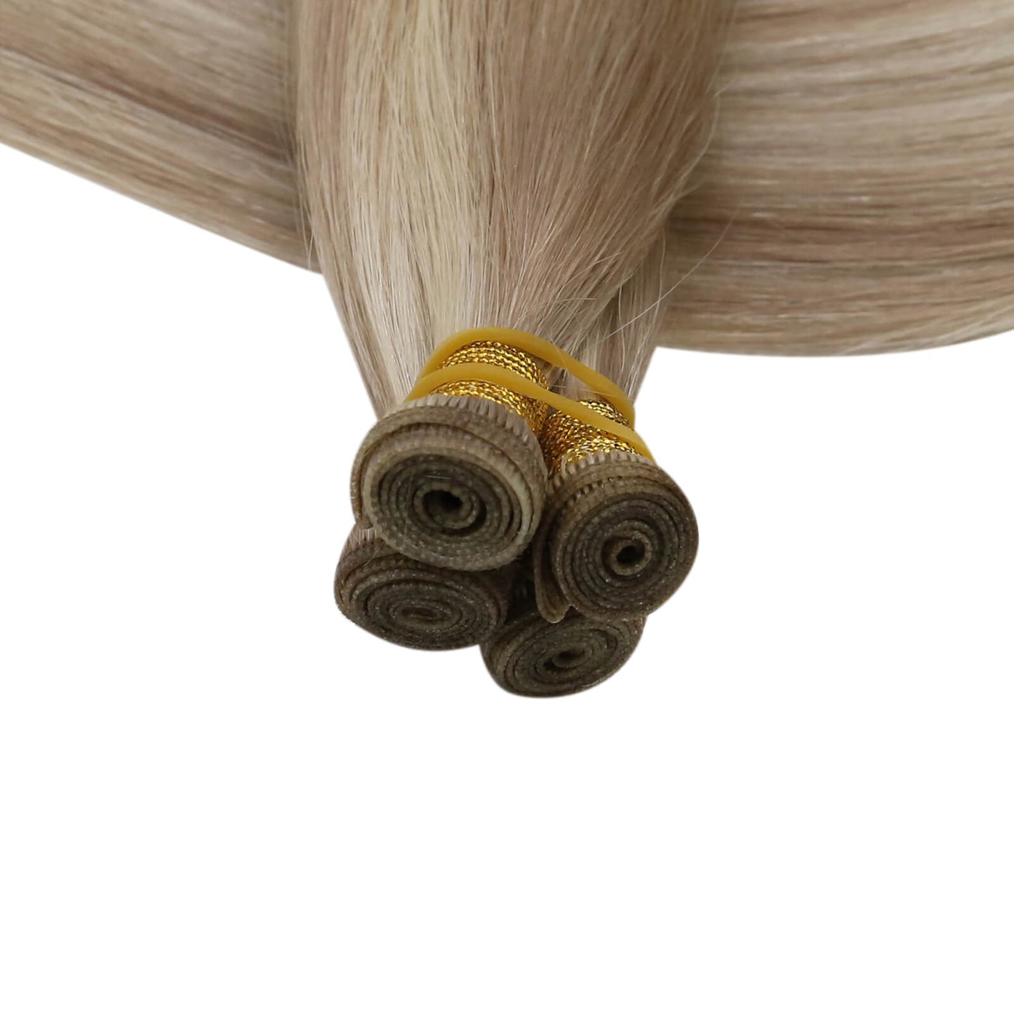 Highlight Blonde Virgin Bundles Genius Weft Brazilian Human Hair (#18P613)