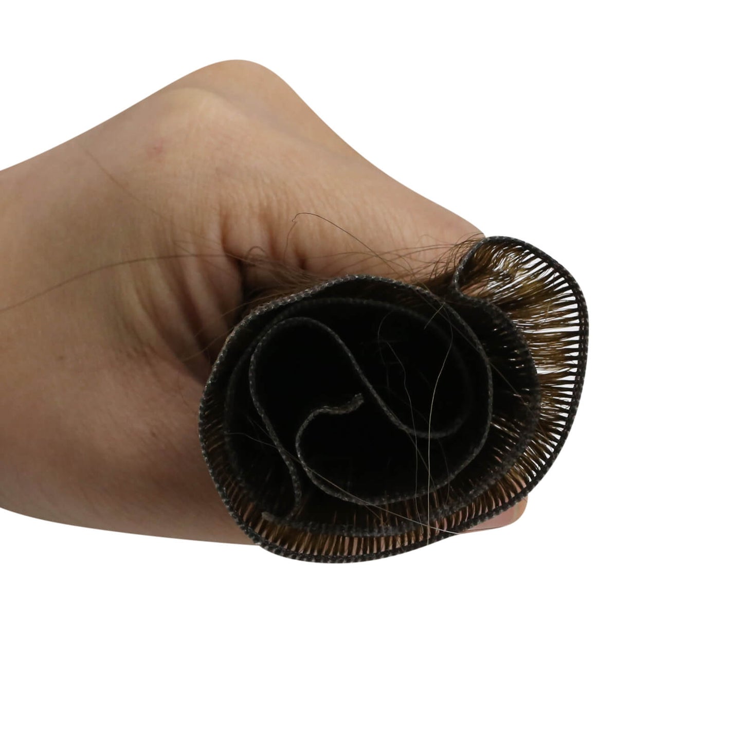Invisible Genius Weft Brazilian Human Hair Virgin Bundles Balayage Brown Hair(#4/27/4)