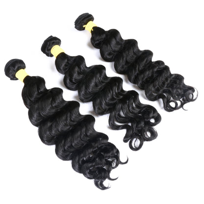 Ali Queen 12A Grade Natural Wave Premium Virgin Hair Bundle 10-26 Inch