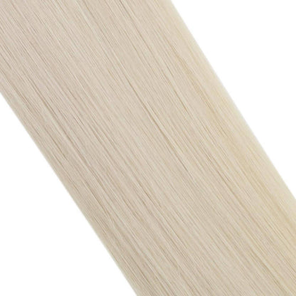 I Tip Straight Hair Extension Human Virgin Brazilian Real Kertain Tip Platinum Blonde(#60)