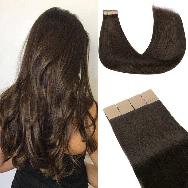 Tape in Hair Extensions-Dark Color