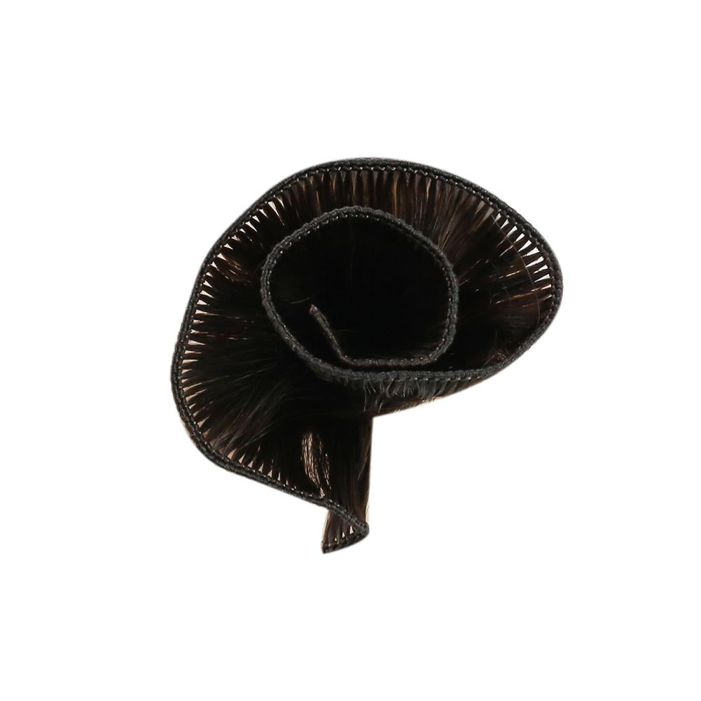Virgin Hair Hand Tied Weft Real Human Hair Chocolate Brown (#4)