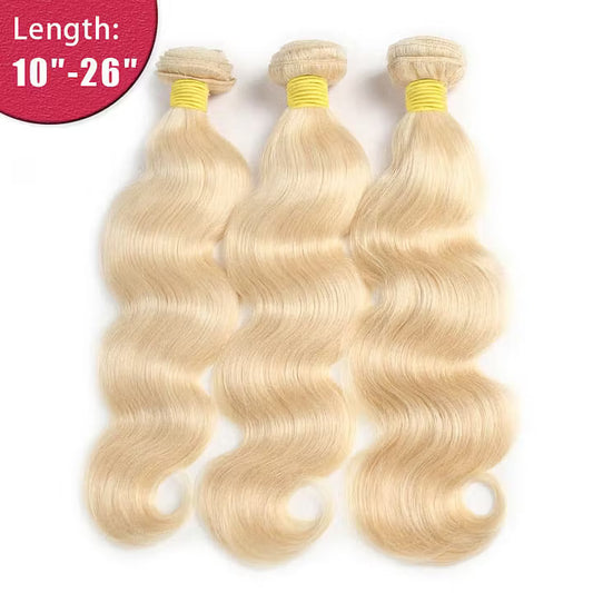 #613 Blonde Body Wave Virgin Hair Bundle Tangle-Free
