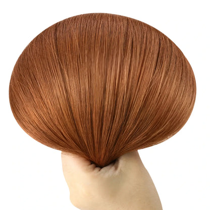 [New]Virgin Invisible Genius Weft Hair Extensions Human Hair Bundles Copper Color (#33)