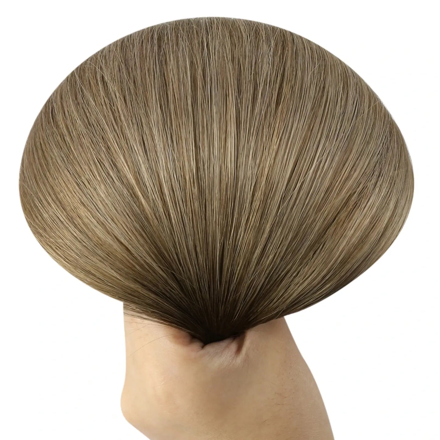 [New] Virgin Invisible Genius Weft Brazilian Human Hair Bundles Brown (#R2/DXB/18)