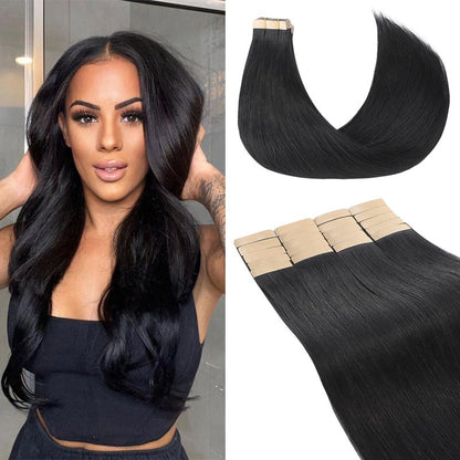 Tape in Hair Extensions-Dark Color
