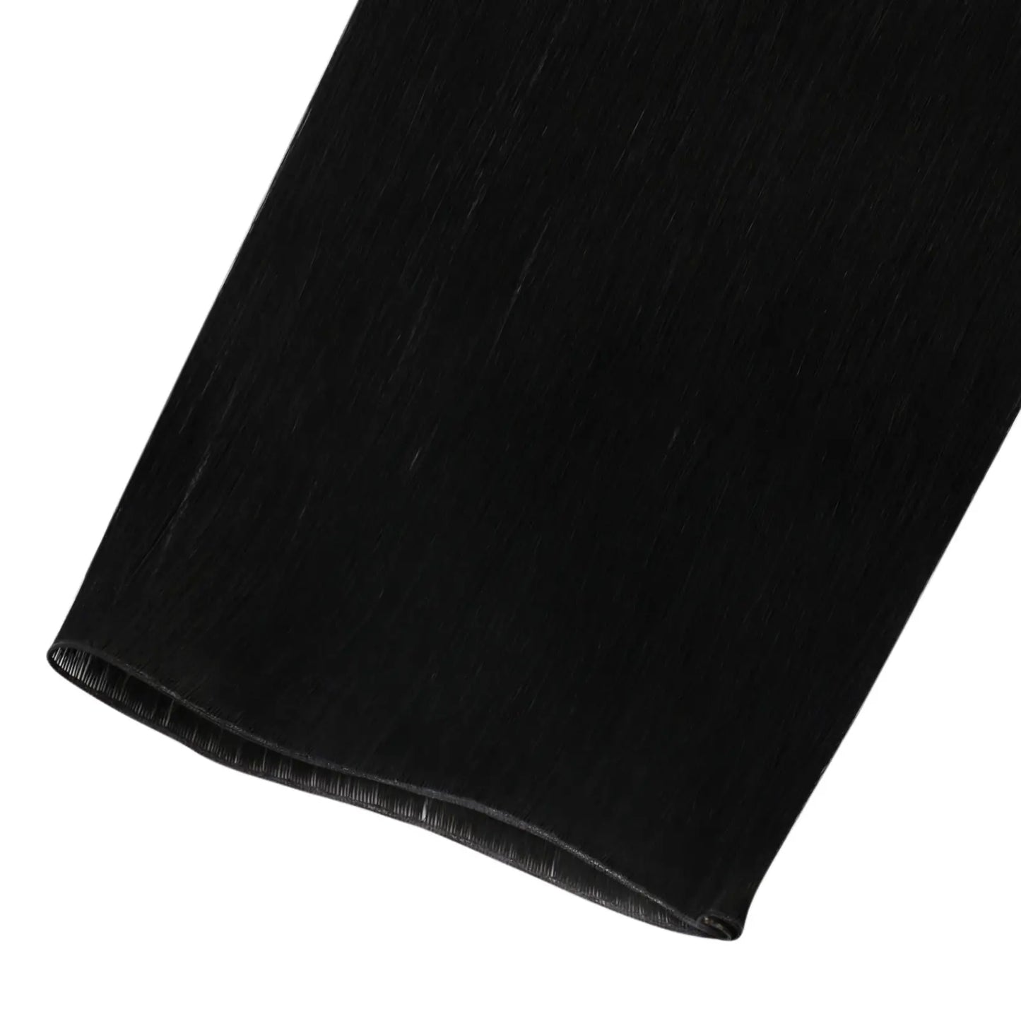 Virgin Invisible Genius Weft Hair Extensions Human Hair Bundles Jet Black (#1)