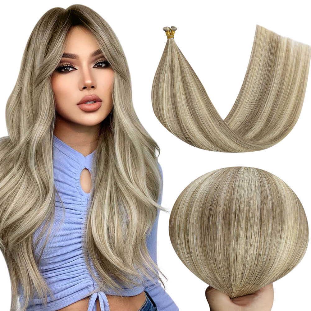 Virgin Bundles Invisible Genius Weft Brazilian Human Hair Highlight Color(#8P60)