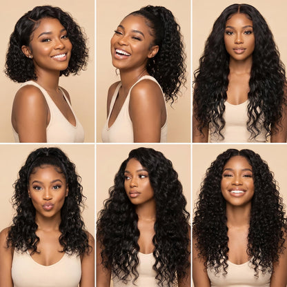 Deep Wave Premium Virgin Hair Full Ends Bundle