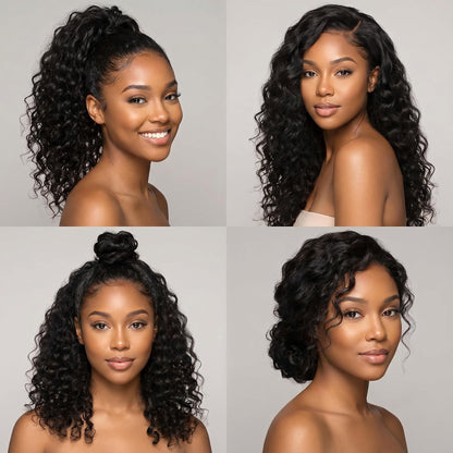 Deep Wave Premium Virgin Hair Full Ends Bundle