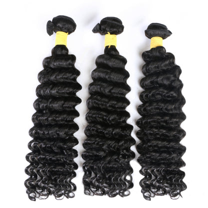 Deep Wave Premium Virgin Hair Full Ends Bundle