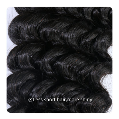 Deep Wave Premium Virgin Hair Full Ends Bundle