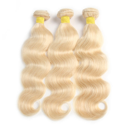 #613 Blonde Body Wave Virgin Hair Bundle Tangle-Free