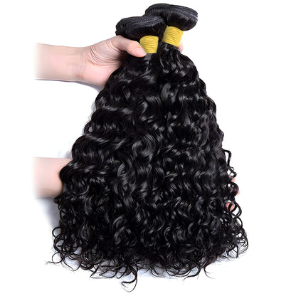 Water Wave Premium Virgin Hair Bundle Bleach-friendly