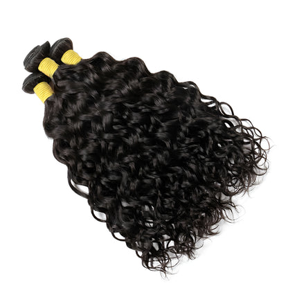 Water Wave Premium Virgin Hair Bundle Bleach-friendly