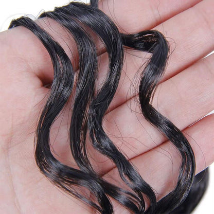 Water Wave Feathering Crochet Human Hair Extension