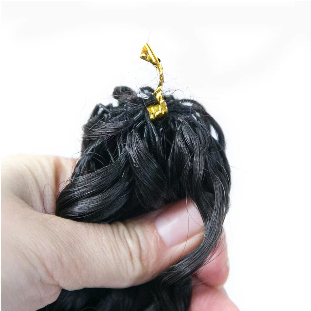 Water Wave Feathering Crochet Human Hair Extension