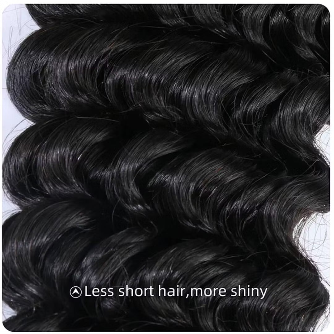 Deep Wave Crochet Human Hair for Boho Braids Extension