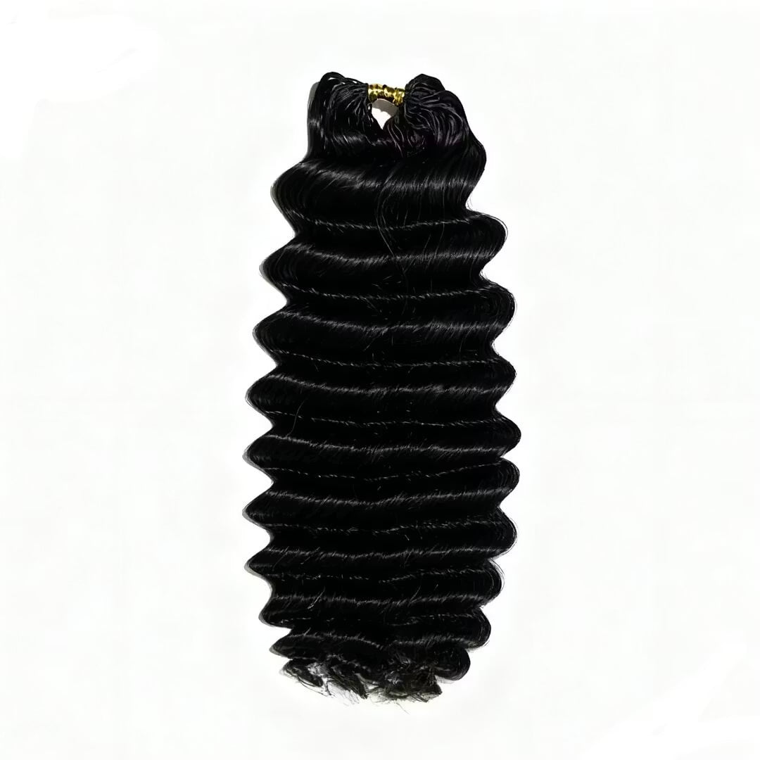 Deep Wave Crochet Human Hair for Boho Braids Extension