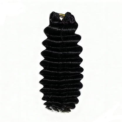 Deep Wave Crochet Human Hair for Boho Braids Extension