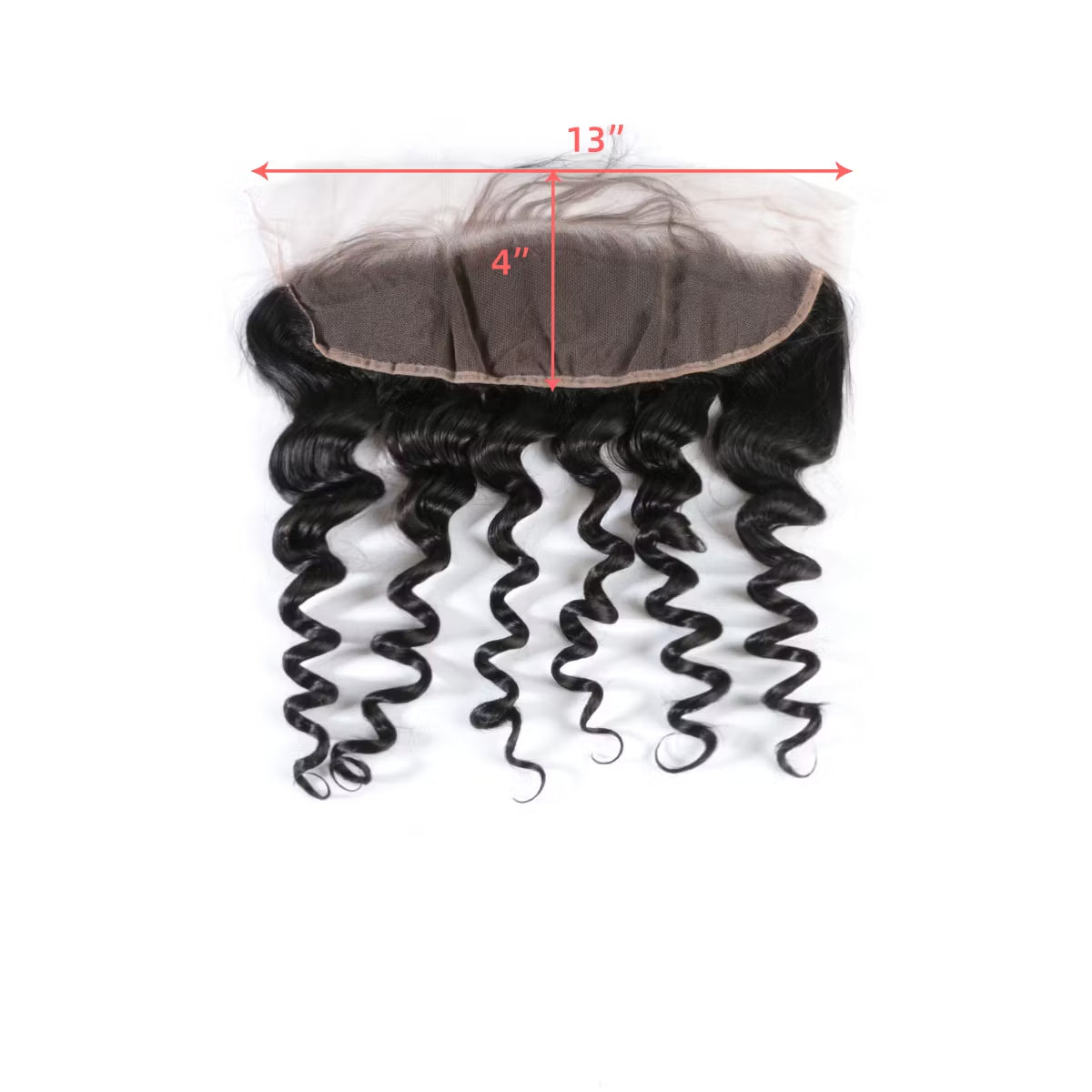 13x4&13x6 Natural Wave Virgin Hair HD Frontal - Free part