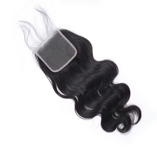 4x4 5x5 6x6 HD Body Wave Virgin Hair Lace Closure 12-20 Inch