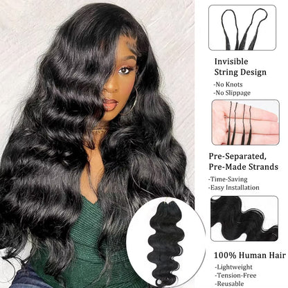 Body Wave Crochet Hair Extension for Protective Styles