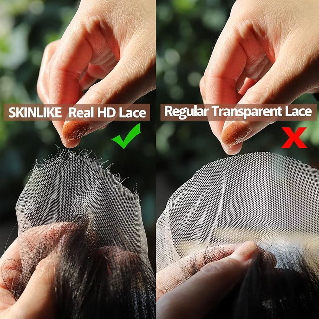 13x4&13x6 Natural Wave Virgin Hair HD Frontal - Free part