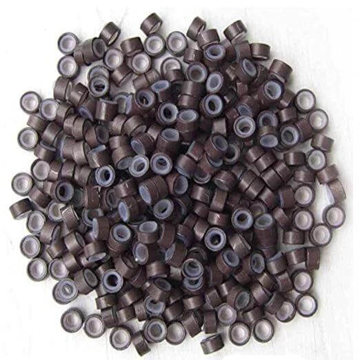 Micro Rings Links Beads For Keratin Bonded Hair 5mm 200Pcs