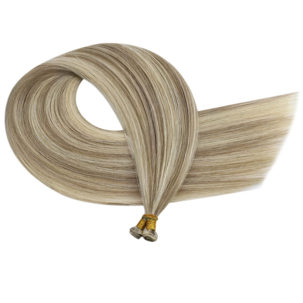 Virgin Bundles Invisible Genius Weft Brazilian Human Hair Highlight Color(#8P60)