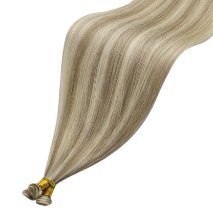 Virgin Bundles Invisible Genius Weft Brazilian Human Hair Highlight Color(#8P60)