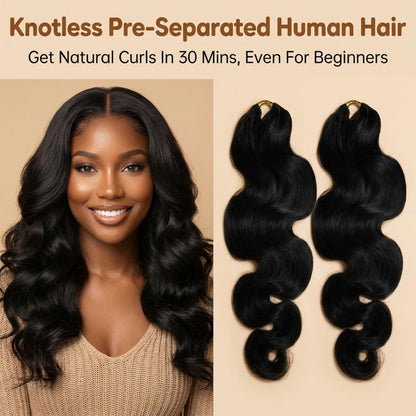 Body Wave Crochet Hair Extension for Protective Styles