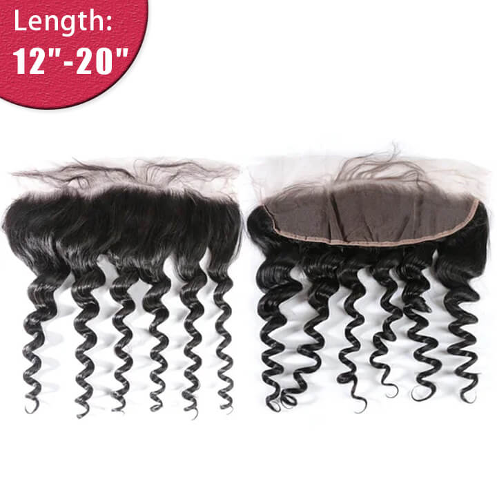 13x4&13x6 Natural Wave Virgin Hair HD Frontal - Free part