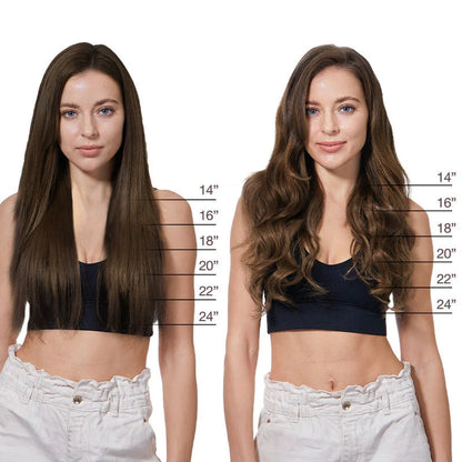 CHESTNUT BROWN BALAYAGE (2/6) TAPE IN