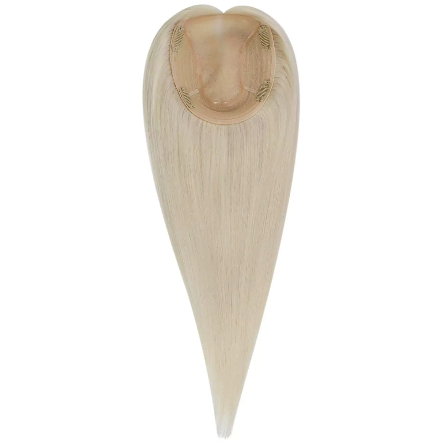 Virgin Hair Topper 6*7 inch Base Size Blonde Hair Topper #60