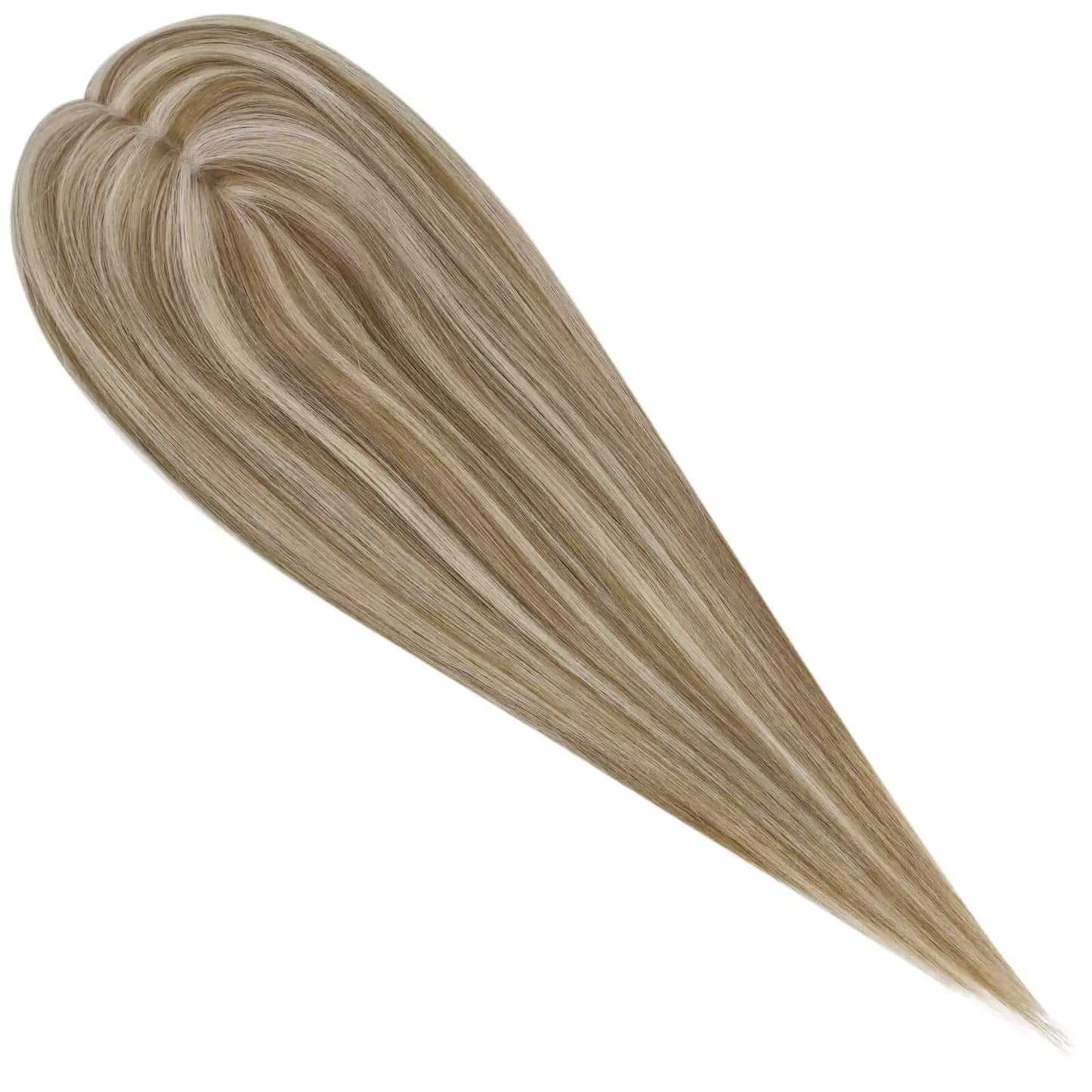 Hair Topper Virgin Natural Hair Topper Highlight Color #P8/60