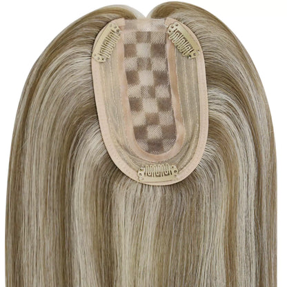Virgin Topper for Thinning Hair Highlight Color #8P60