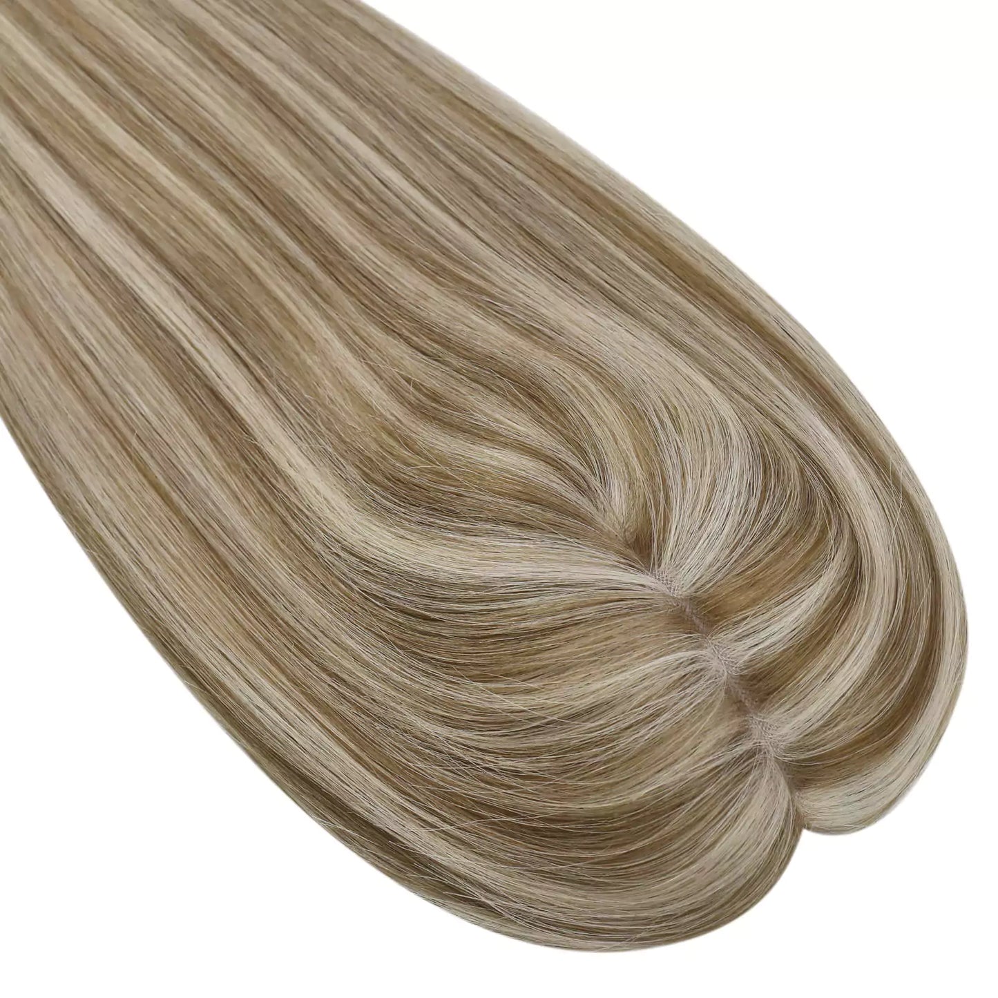 Hair Topper Virgin Natural Hair Topper Highlight Color #P8/60