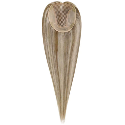 Hair Topper Virgin Natural Hair Topper Highlight Color #P8/60