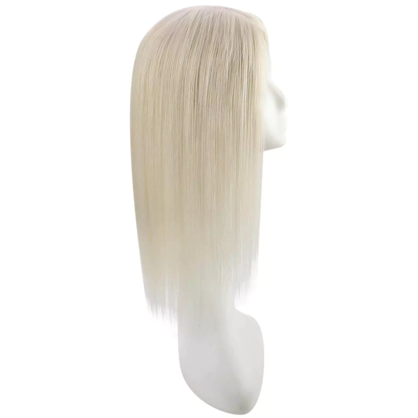 Virgin Hair Topper 6*7 inch Base Size Blonde Hair Topper #60