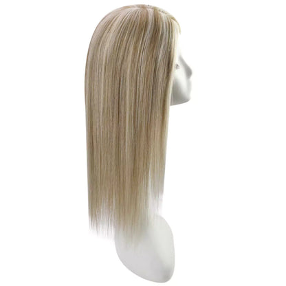 Hair Topper Virgin Natural Hair Topper Highlight Color #P8/60