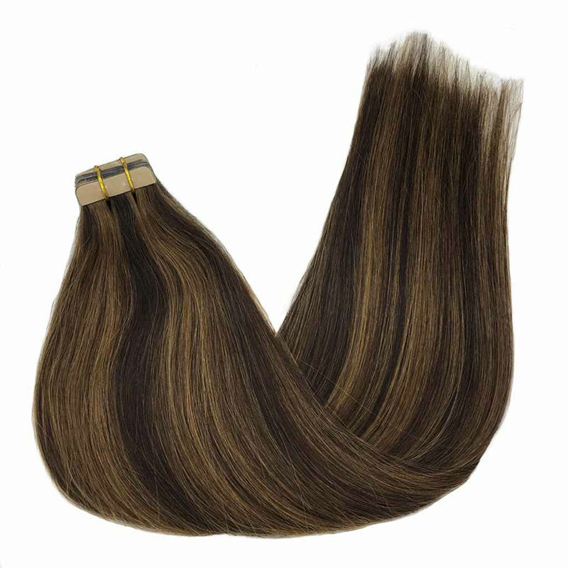 Tape in Hair Extensions-Dark Color