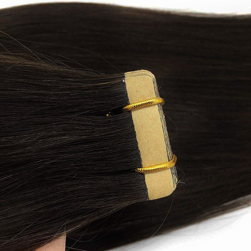 Tape in Hair Extensions-Dark Color