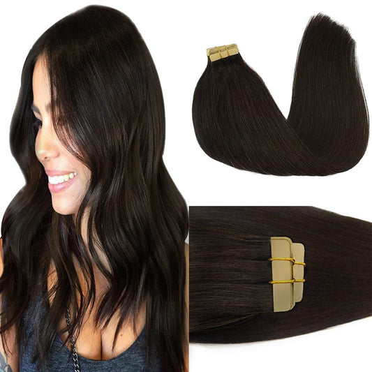DARK BROWN (2) TAPE IN